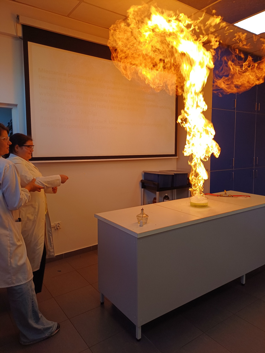 Chemia w praktyce - kolejna odsłona – 7c i 7e w laboratorium UMK