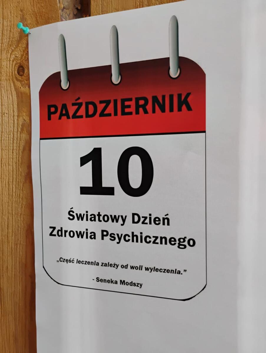 Światowy Dzień Zdrowia Psychicznego