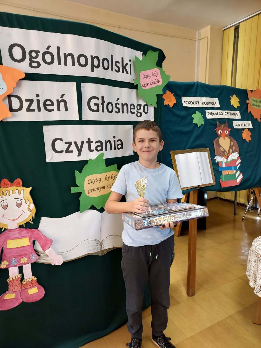 Konkurs Pięknego Czytania dla klas trzecich